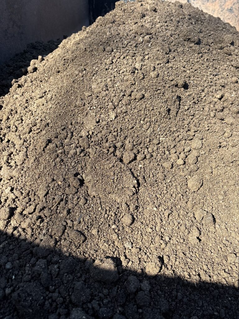 duck manure with rice hulls