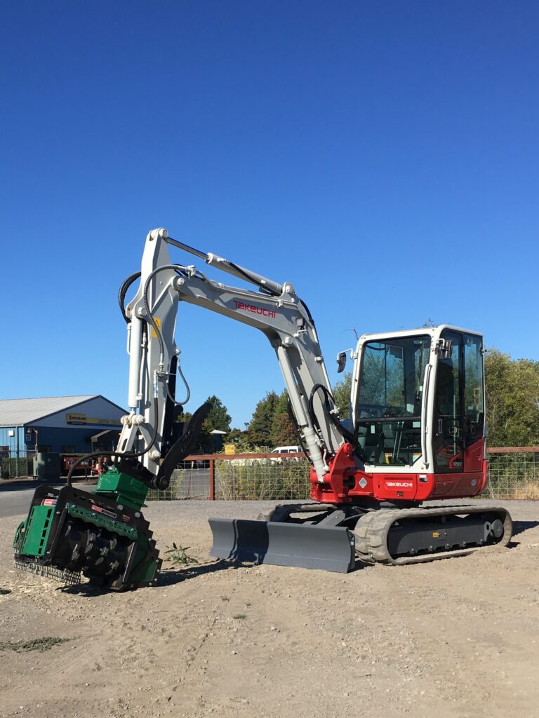 forestry mulcher, masticator, land clearing